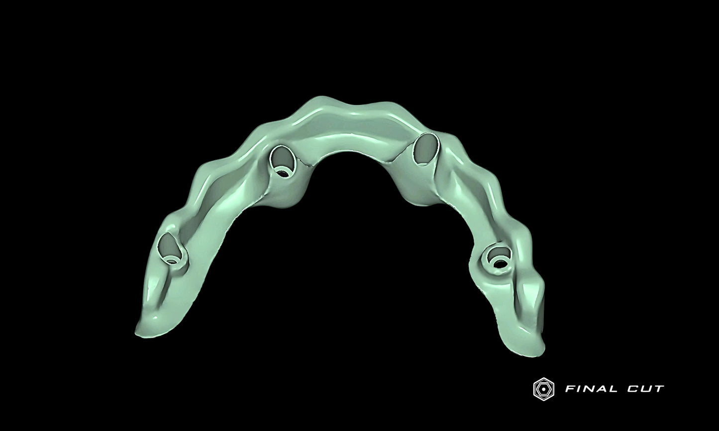 Titanium Custom Abutment - Design Service - FinalCut™