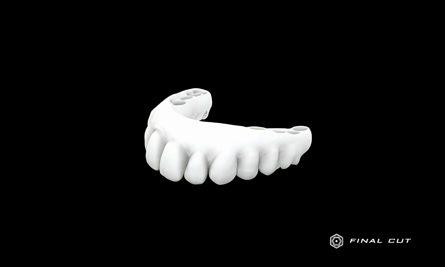 PMMA Hybrid Full Arch - Milling Service - FinalCut™