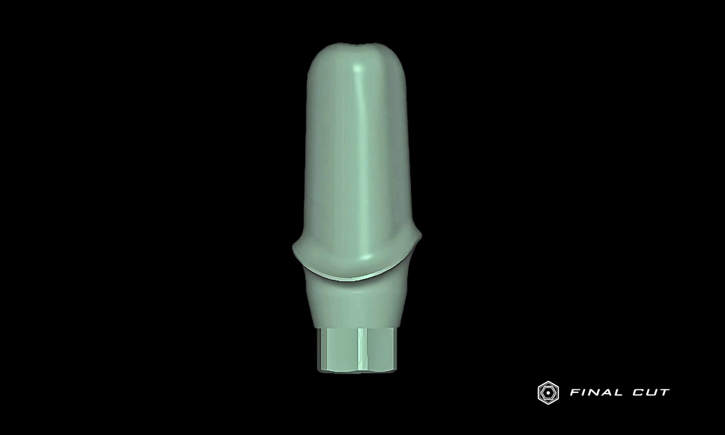 Titanium Custom Abutment - Design Service - FinalCut™