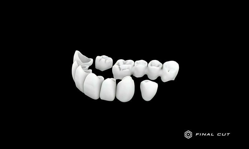 Zirconia Crown & Bridge - Design Service - FinalCut™