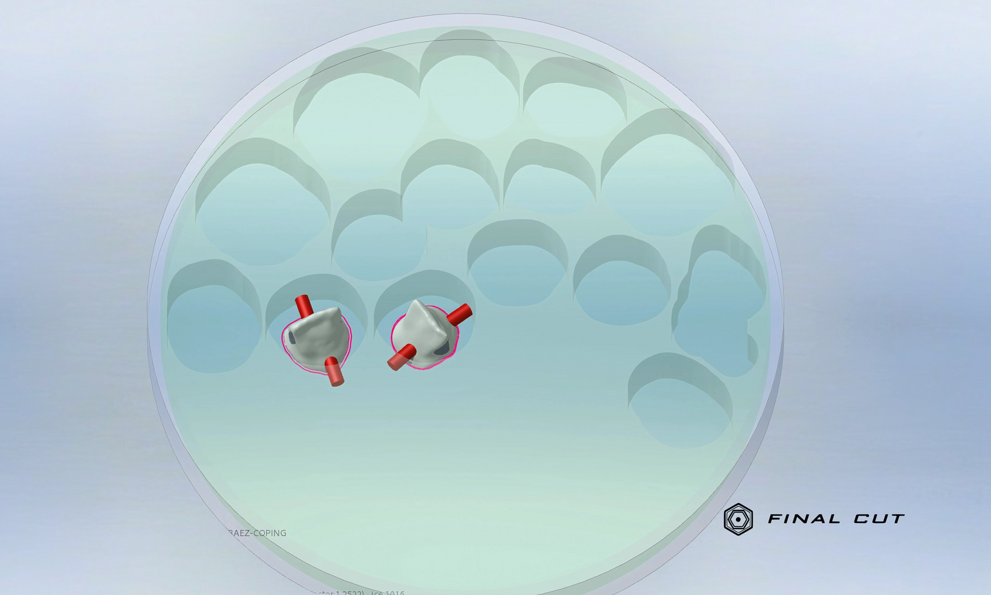 Zirconia Coping - Milling Service - FinalCut™
