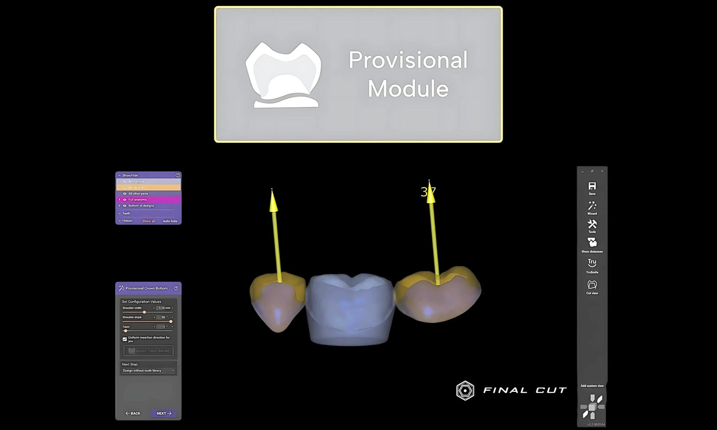 Provisional Module - FinalCut™