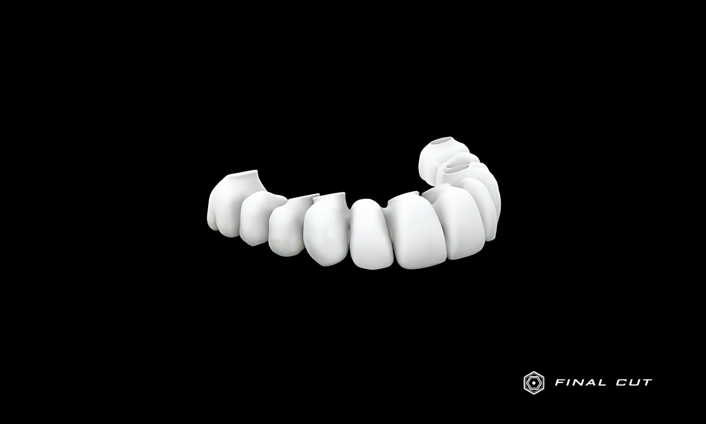 Zirconia Hybrid Full Arch - Design Service - FinalCut™