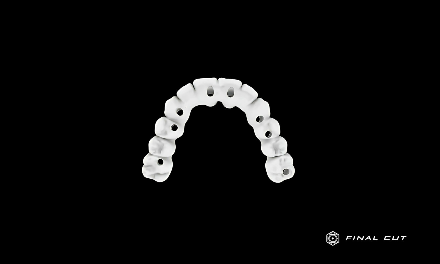 Zirconia Hybrid Full Arch - Milling Service - FinalCut™