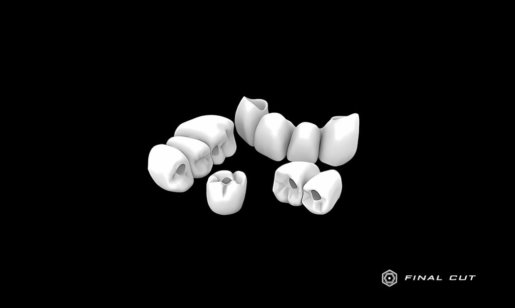Zirconia Implant Crown & Bridge - Design Service
