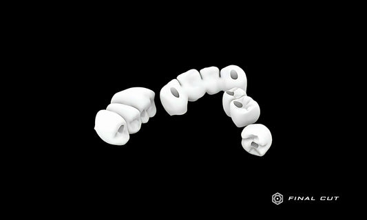 Zirconia Implant Crown & Bridge - Milling Service - FinalCut™