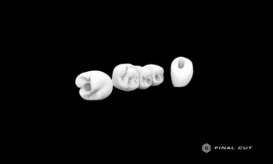 PMMA Implant Crown & Bridge - Design Service - FinalCut™