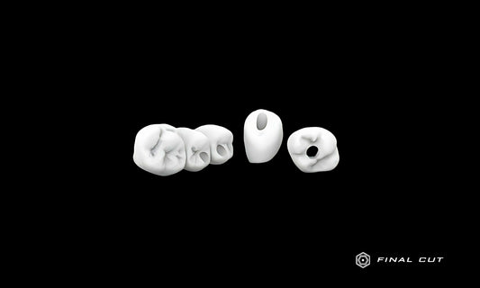 PMMA Implant Crown & Bridge - Milling Service - FinalCut™