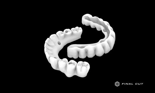 PMMA Full Arch over Bar - Design Service - FinalCut™