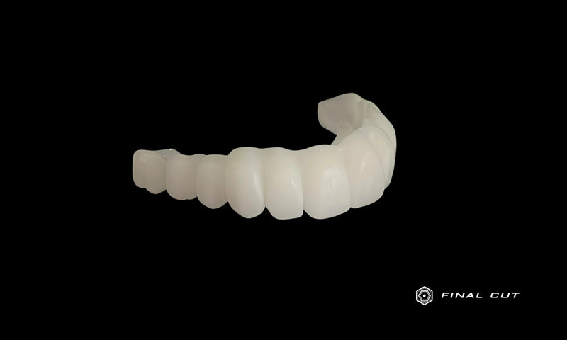 PMMA Full Arch over Bar - Milling Service - FinalCut™