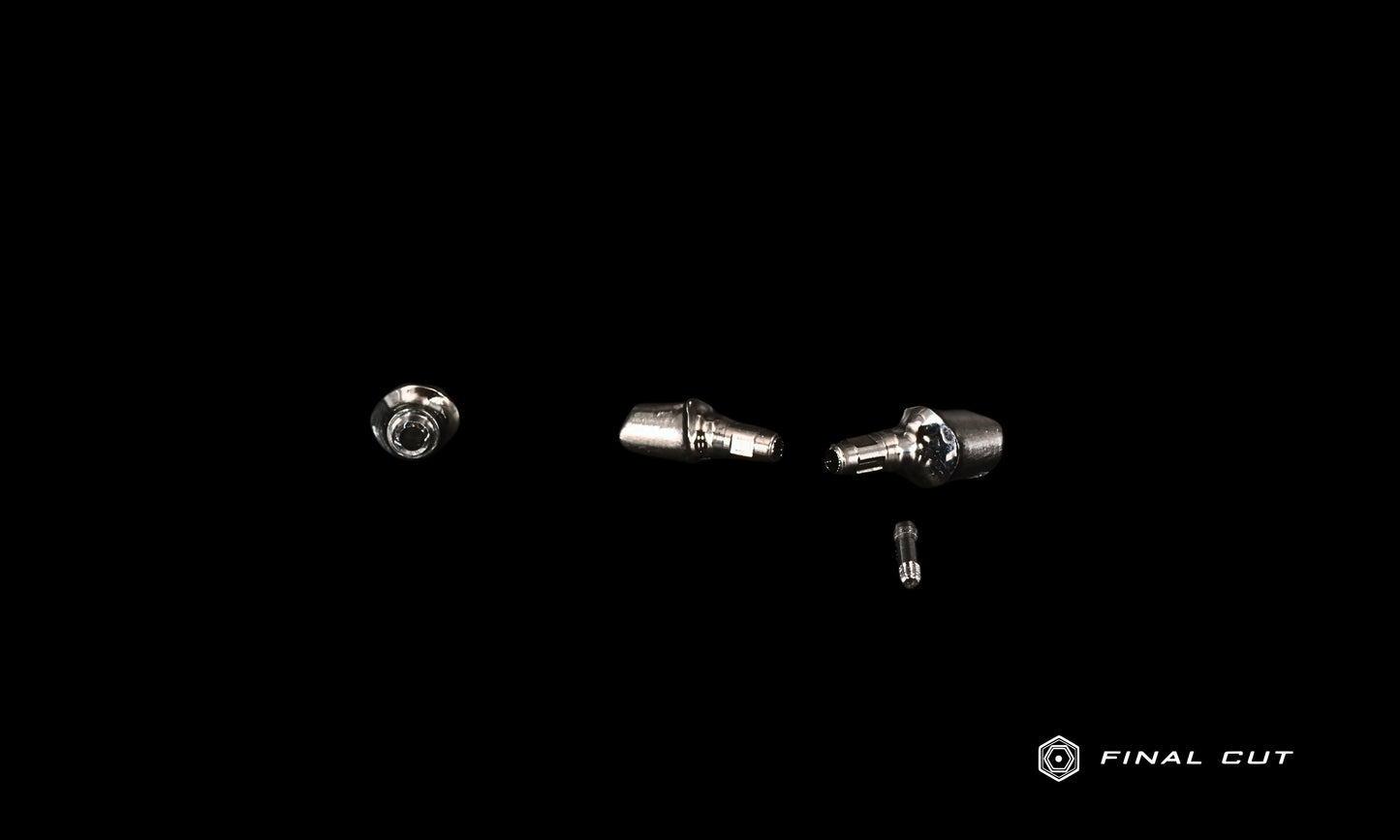 Titanium Custom Abutment - Design & Milling Service - FinalCut™