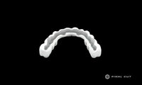 Zirconia Full Arch Over Bar - Design & Milling Service - FinalCut™