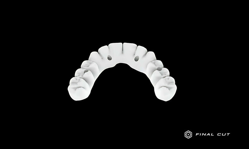 Zirconia Full Arch Over Bar - Design Service - FinalCut™