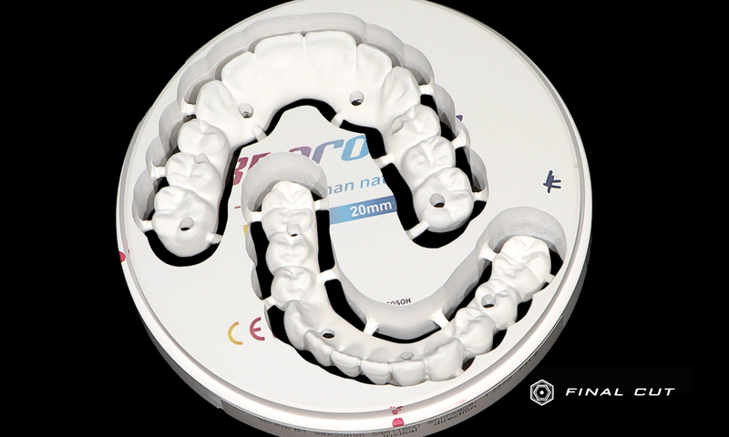 Zirconia Hybrid Full Arch - Milling Service - FinalCut™