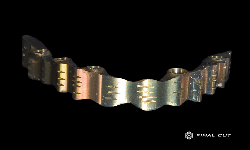 Custom Titanium Bar Frame