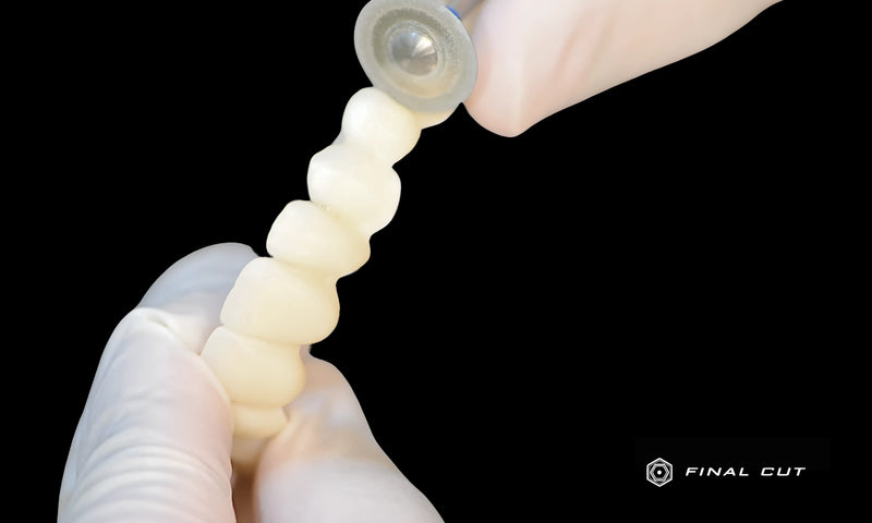 Cutting Zirconia Frame